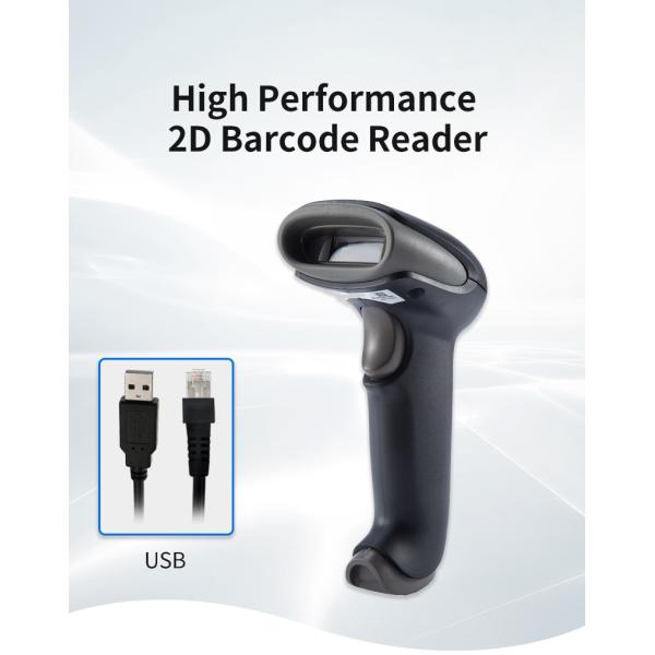 Handheld CMOS 2D Usb Barcode Reader 1D 2D Barcode Scanner for Barcode Printer