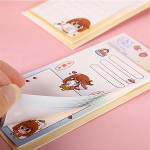 Buy cheap Die Cut Kawaii Lined Notepads And Stationery Paper Memo Pads product