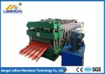 Energy Saving Glazed Tile Roll Forming Machine , Glazed Tiles Manufacturing