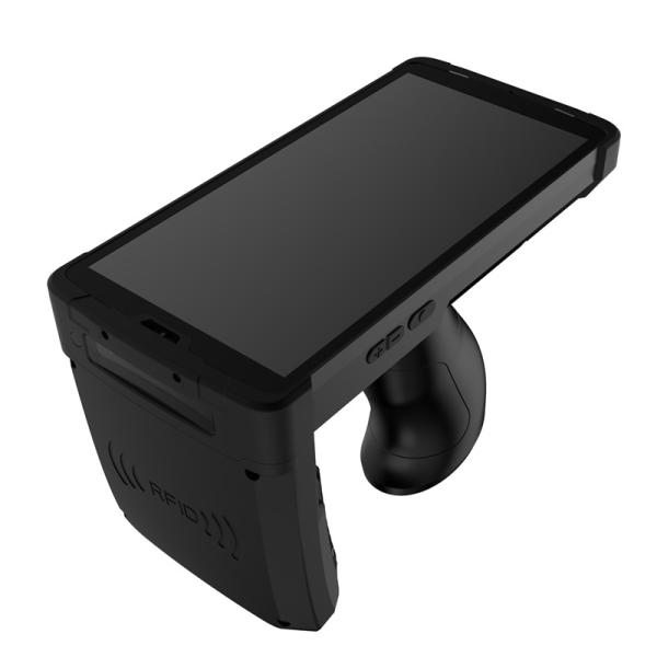Android 8.1 Quad-Core 2.0GHz 2GBor4GB RAM16GBor64GBROM Wifi Handheld UHF RFID Reader Long Range Data Collection Terminal