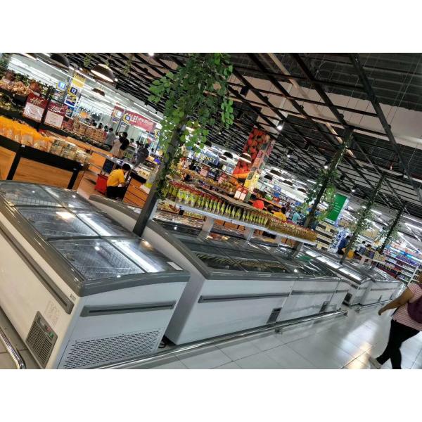 1000 Liter Chest Deep Freezer Bottom Refrigerators Horizontal Commercial