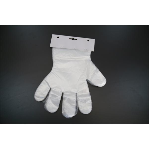 Polyethylene Food Grade Disposable Gloves Clear How Density Polyethylene Material