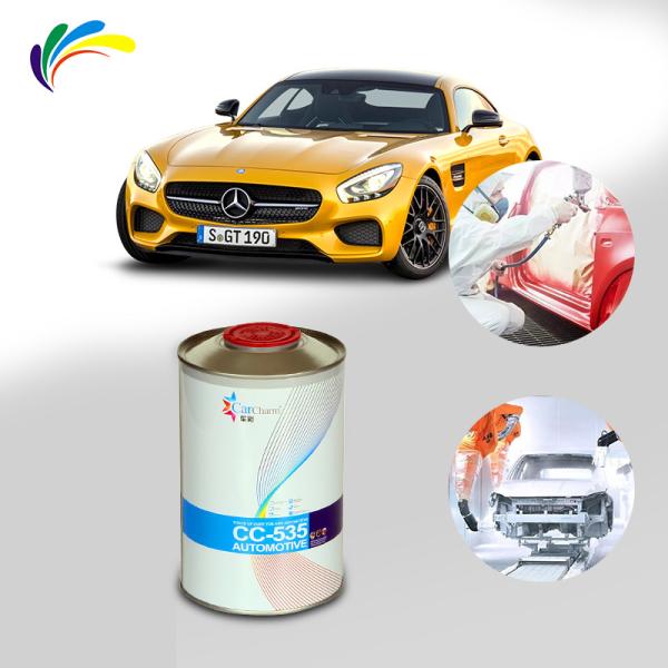 Bi - Component 1K Lemon Yellow Automotive Paint Auto Body Acrylic Repair Base Spray Coat