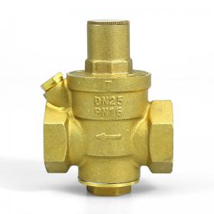 Buy cheap PN16 1/2in-2in DN15-DN50 Brass Water Pressure Regulating Valve Adjusting Relief Valve product