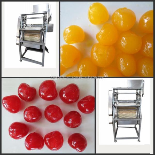 Stainless Steel Cherry Lychee Core Remove Machine , Fruit Stone Cherry Kernel Separator Pitting Machine