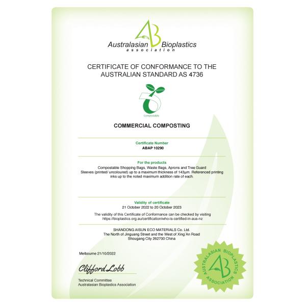 Hdpe Biodegradable Shopping Bag Compostable Compost Bags