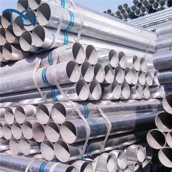 Q195 Q345 Hot Dipped Galvanized Steel Tube 5.8m 6m 12m Length Round/Square/Rectangle Type