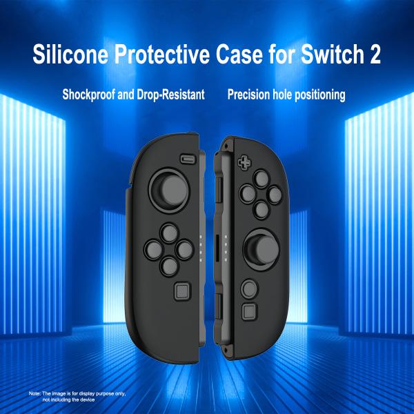 Premium Silicone Rubber Cover Shell Left Right Controller Case for Nintendo Switch 2 JoyCon for Switch 2 Gaming Accessories