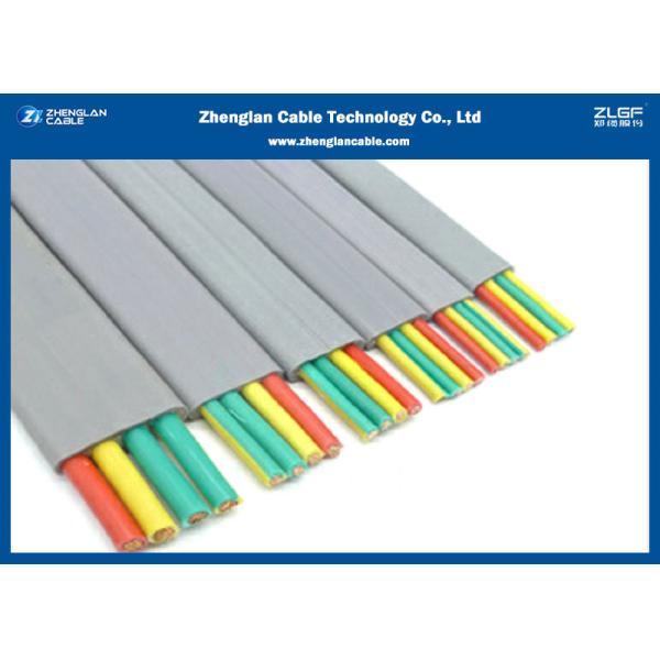 PVC Insulated Twin And Earth Cable /BVV Cable 300/500V For Home / Building/Core Number: 2 Core, 3 Core, 4 Core Or 5 Core