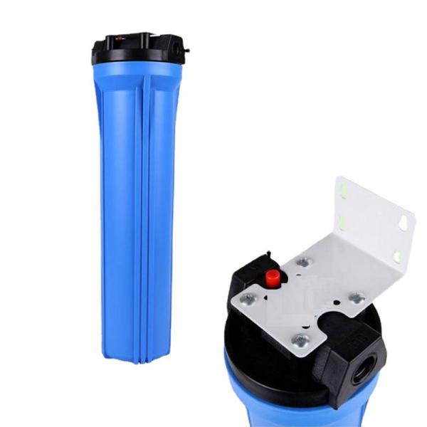 Powerful 3 Stage Whole House Water Filter System with Activated Carbon Filter Housing