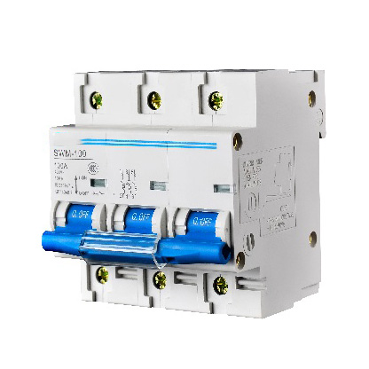 DC 400V 3P C Style High Breaking MCB for Lighting and Motor Protection System