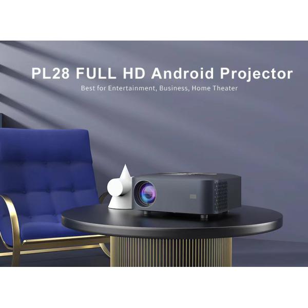 BT4.0 RK3326 Android 9.0 FHD 1080P Projector Electronic Keystone Correction Wifi 2.4G 5G
