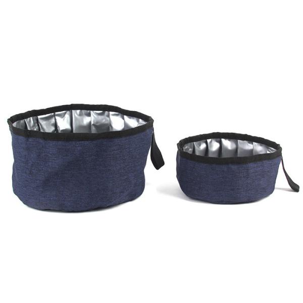 Collapsible Portable Dog Water Food Bowls For Medium To Large Dogs