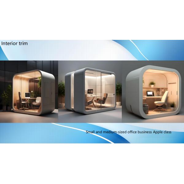 Modern Steel Soundproof Office Pods for Office Buildings and Workshops