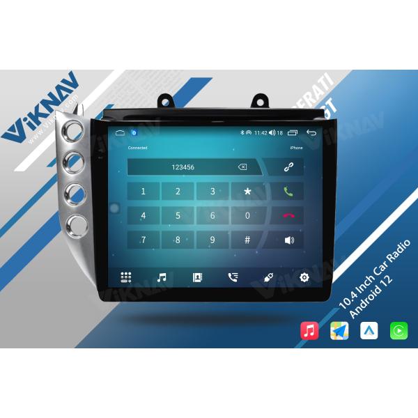 10.4 Inch WiFi 4G Car Radio Aftermarket Stereo System Upgraded For Maserati GT GranTurismo 2007-2017