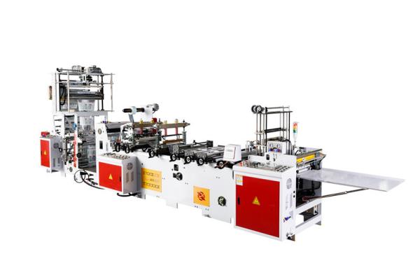 Quality LDPE HDPE Gusset Bag Making Machine 120pcs/Min for sale