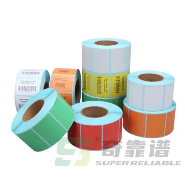 Preprinted Thermal Label Direct Thermal Top Coated Adhesive Barcode Sticker