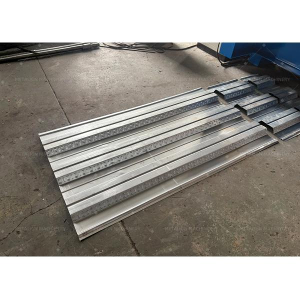 High-Strength Floor Deck Roll Forming Machine With 18 Forming Stations And Wall Panel Frame