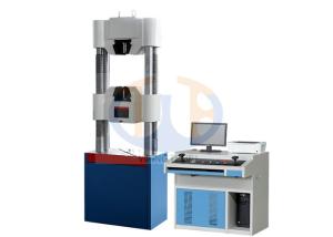 Buy cheap Humidity Adaptable Hydraulic Universal Testing Machine Metals Tensile Measurement product