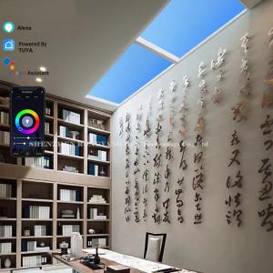 Buy cheap Dimmable Tuya Virtual Skylight Ceiling Panel Practical 1150x140 Multi Scene product