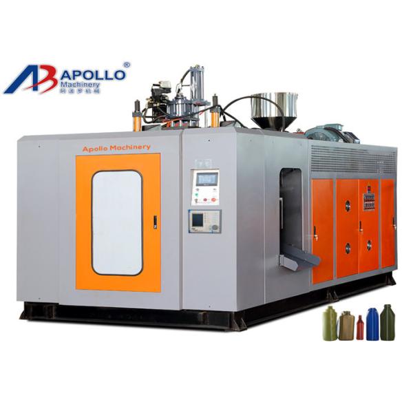 Buy cheap Plasitc Extrusion Automatic Blow Moulding Machine Water White HDPE Bottle product