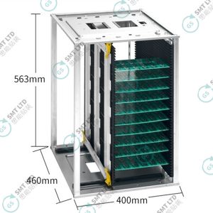 Buy cheap SMT Loading And Unloading Rack 460*400*563mm product