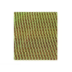Elastic Polyester Mesh Fabric , Tear Resistant Breathable Poly Net Fabric