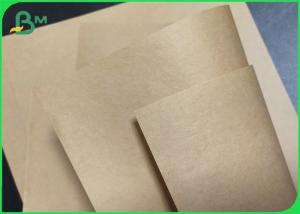China 50gsm 70gsm Recyclable Unbleached Kraft Wrapping Paper Food Grade Bags Material on sale