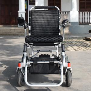 China 6km/H Lithium Battery Foldable Electric Wheelchair For Disabled on sale