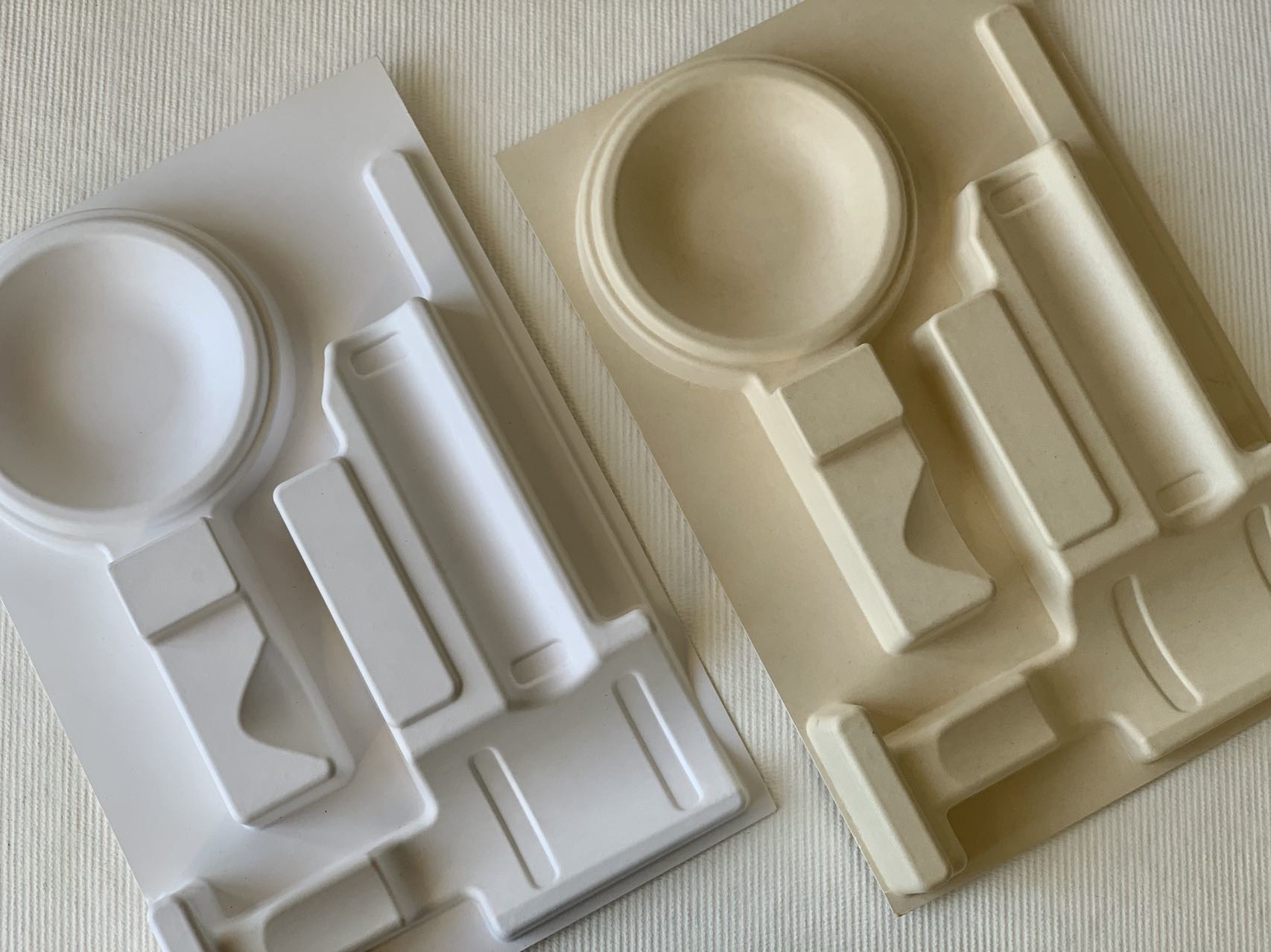 Buy cheap Pulp Tray Custom Sustainable Packaging Recyclable Bagasse product