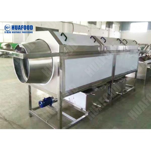Combined Peeling Slicing Cutting Fruit And Vegetable Processing Line