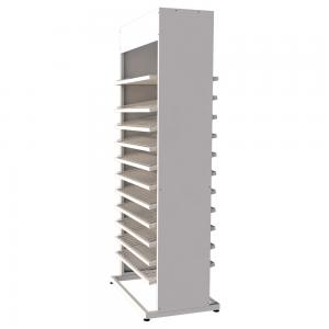 China Acrylic Makeup Display Racks For Cosmetics Holder Stand Cabinet Boutiques Retail on sale
