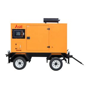 Buy cheap Trailer / Mobile Soundproof Canopy Diesel Generators product