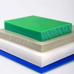 Buy cheap White Green PE Plastic Sheet HDPE UHMW Board 20mm product