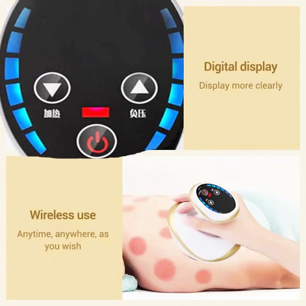 Body Vacuum Cellulite Suction Massager Back And Shoulder Massage Machine Fat Removal Massager