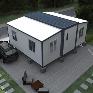 Buy cheap Prefab Folding Container House Expandable Prefab Steel Container Homes product