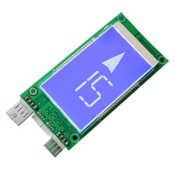 High Quality White LED Light Color Cop Lop LCD Display Elevator Display Board