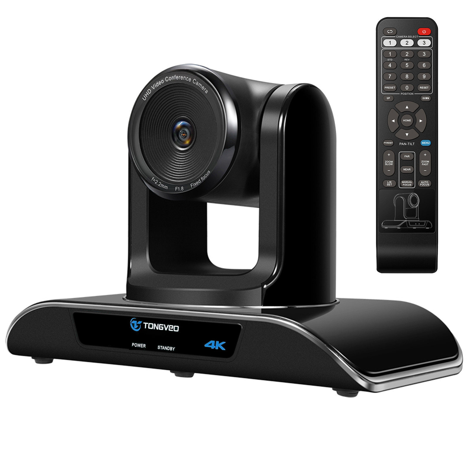 China 4K PTZ Video Conference Camera 5X Digital Zoom Remote Control on sale