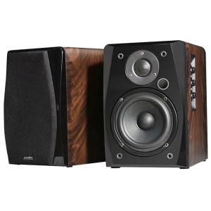 Buy cheap 6 Ohms Wireless Active Bookshelf Speaker Stereo 100W Power Output product