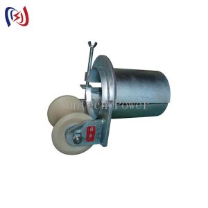 Buy cheap Lockable Wheel Conductor Stringing Tools Cable Ground Roller product