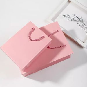 Buy cheap Handbag Kraft Paper Bag / Gift Bag Recyclable Drawstring Handle product