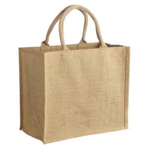 China Natural Recycle Foldable Carry Jute Shopping Bags Manufacturer on sale