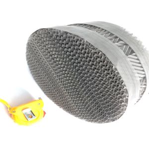 Buy cheap SS 304 Gas Liquid 125Y Structured Packing In Distillation Column product