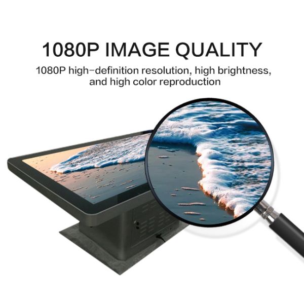 75 inch Intelligent Interactive Multi-touch Table Object Recognition Platform Multi-touch Interactive Software