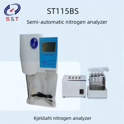 Semi Automatic Feed Testing Instrument Kjeldahl Nitrogen Analyzer For Feed Food Grain