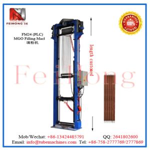 Buy cheap Three center-guarantee filling machine for tubular heaters product