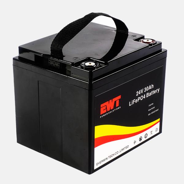 24V 30AH Rechargeable Battery