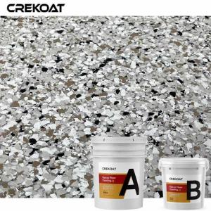 China High Gloss Blending Color Epoxy Flake Floor Coating For Hangars Aircraft Facilities on sale