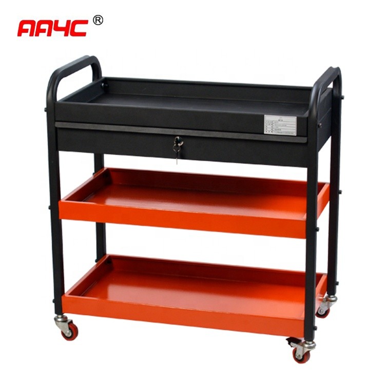 Buy cheap 2 Layers Tool Box Roller Cabinet Chest Rolling product