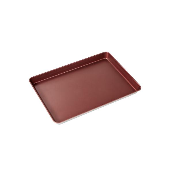 LFGB Certified Aluminized Steel Baking Pans Cooling Rack Set Bakery Baking Sheet Pans Cooking